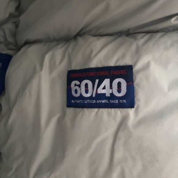 Penfield Puffer Vest (XL) Down Fill Classic Navy/Plaid Super Warm - Picture 7 of 8